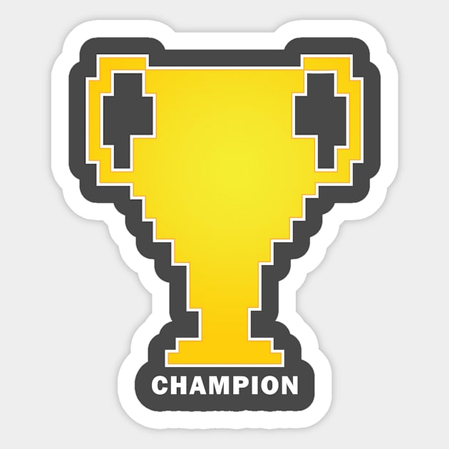 Champion Sticker by Infinite Legacy Designs